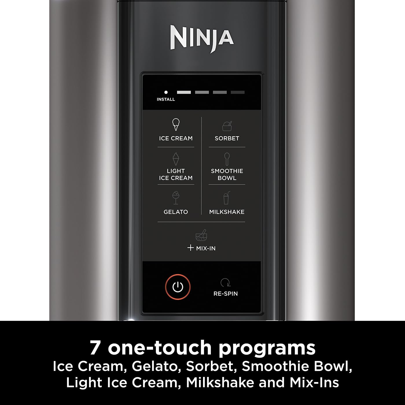 Ninja CREAMi Ice Cream Maker & Frozen Dessert Maker with 3 Tubs, 7 Programs, Makes Ice Cream, Gelato, Sorbet, Smoothie Bowl, Milkshakes and more,