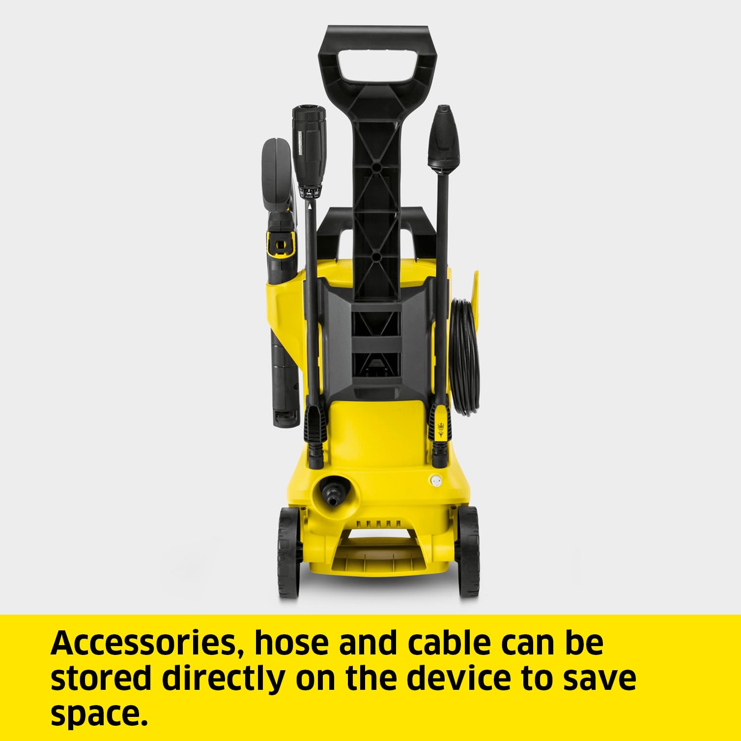 Kärcher K 2 Power Control Home pressure washer, pressure: max. 110 bar, flow rate: 360 l/h, area: 20 m²/h, water filter, weight: 4.0 kg,