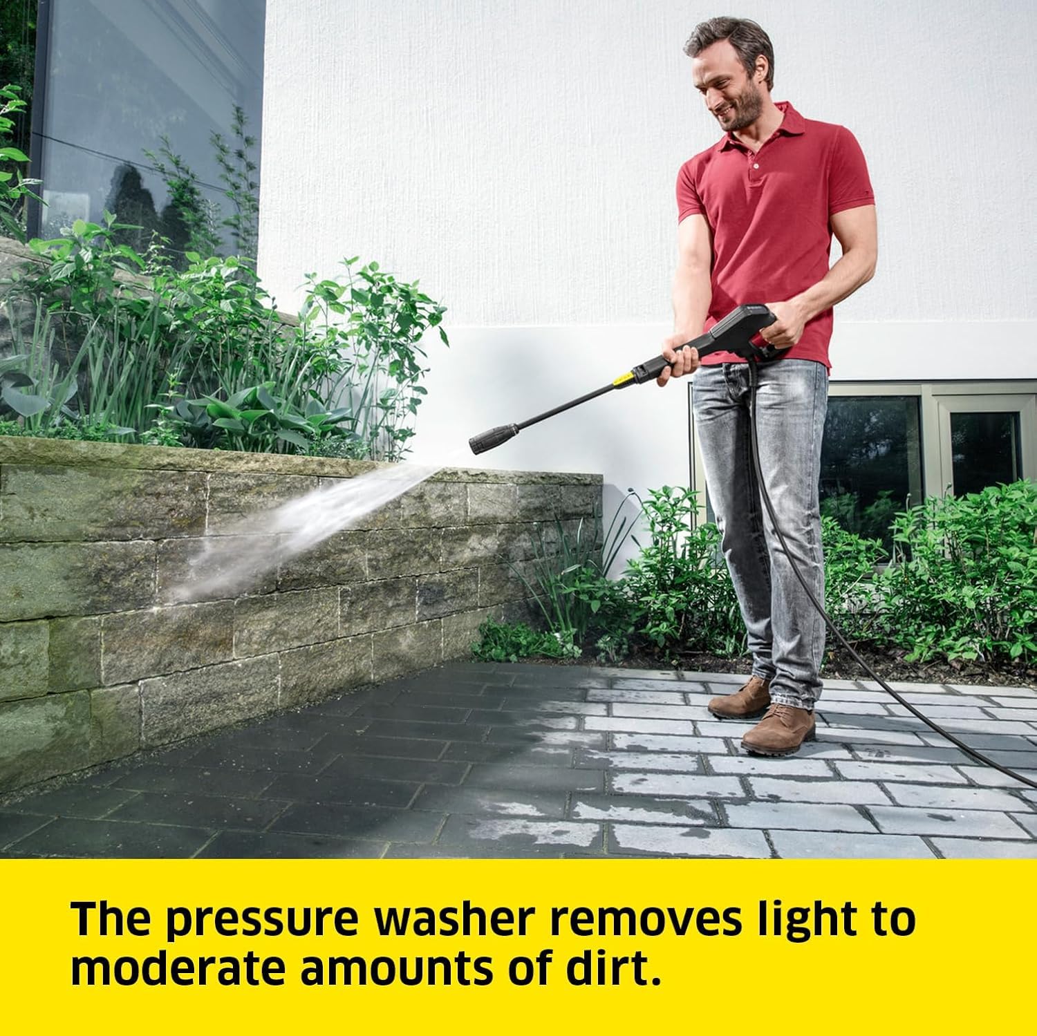 Kärcher K 3 Power Control pressure washer, pressure: max. 120 bar, flow rate: 380 l/h, area coverage: 25 m²/h, water filter, weight: 4.4 kg,