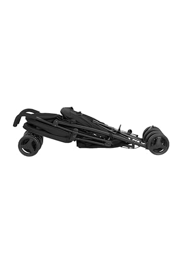 Graco EZLite, lightweight stroller at only 6.6kg Suitable from birth to approx. 3 years (15kg), Midnight fashion, Black