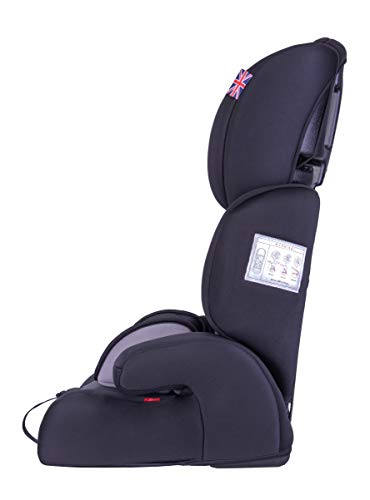 Cozy N Safe Logan Group 1/2/3 Car Seat 9-36kg, 9 Months to 12 Years, 5 Point Harness, Forward Facing, Side Impact Protection, Adjustable Headrest,