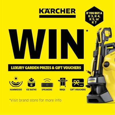 Kärcher K 3 Power Control pressure washer, pressure: max. 120 bar, flow rate: 380 l/h, area coverage: 25 m²/h, water filter, weight: 4.4 kg,