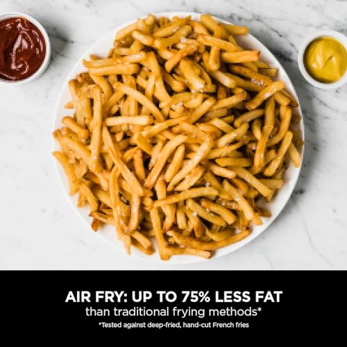 Ninja Foodi FlexDrawer Air Fryer, Dual Zone with Removable Divider, Large 10.4L Drawer, 7-in-1, Air-Fryer, Air Fry, Roast, Bake, Crisp, Non-Stick