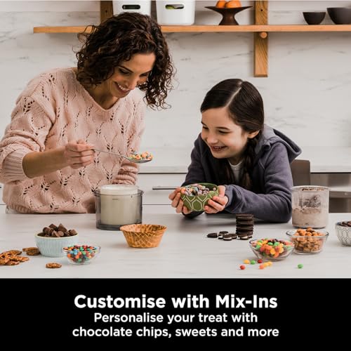 Ninja CREAMi Ice Cream Maker & Frozen Dessert Maker with 3 Tubs, 7 Programs, Makes Ice Cream, Gelato, Sorbet, Smoothie Bowl, Milkshakes and more,