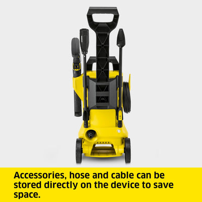 Kärcher K 2 Power Control Home pressure washer, pressure: max. 110 bar, flow rate: 360 l/h, area: 20 m²/h, water filter, weight: 4.0 kg,
