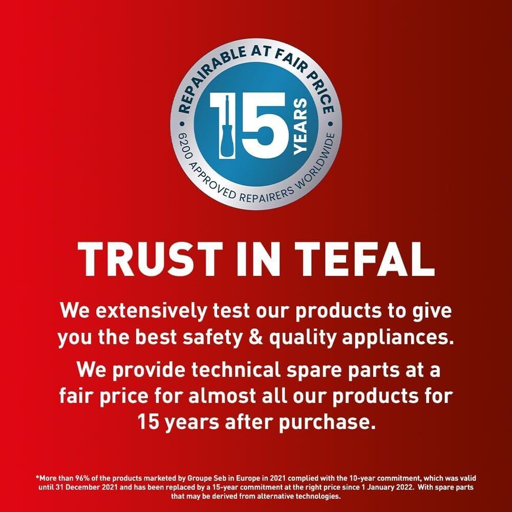 Tefal Easy Fry Dual Zone Digital Air Fryer, 2 Drawers, 8.3L, 8in1, Air Fry, Extra Crisp, Roast, Bake, Reheat, Dehydrate, 6 Portions, Non-Stick,