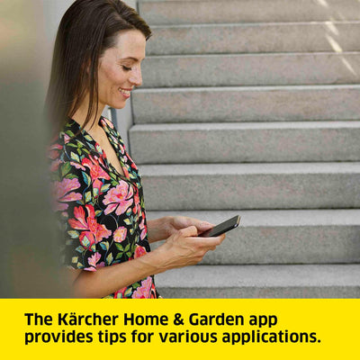 Kärcher K 2 Power Control Home pressure washer, pressure: max. 110 bar, flow rate: 360 l/h, area: 20 m²/h, water filter, weight: 4.0 kg,