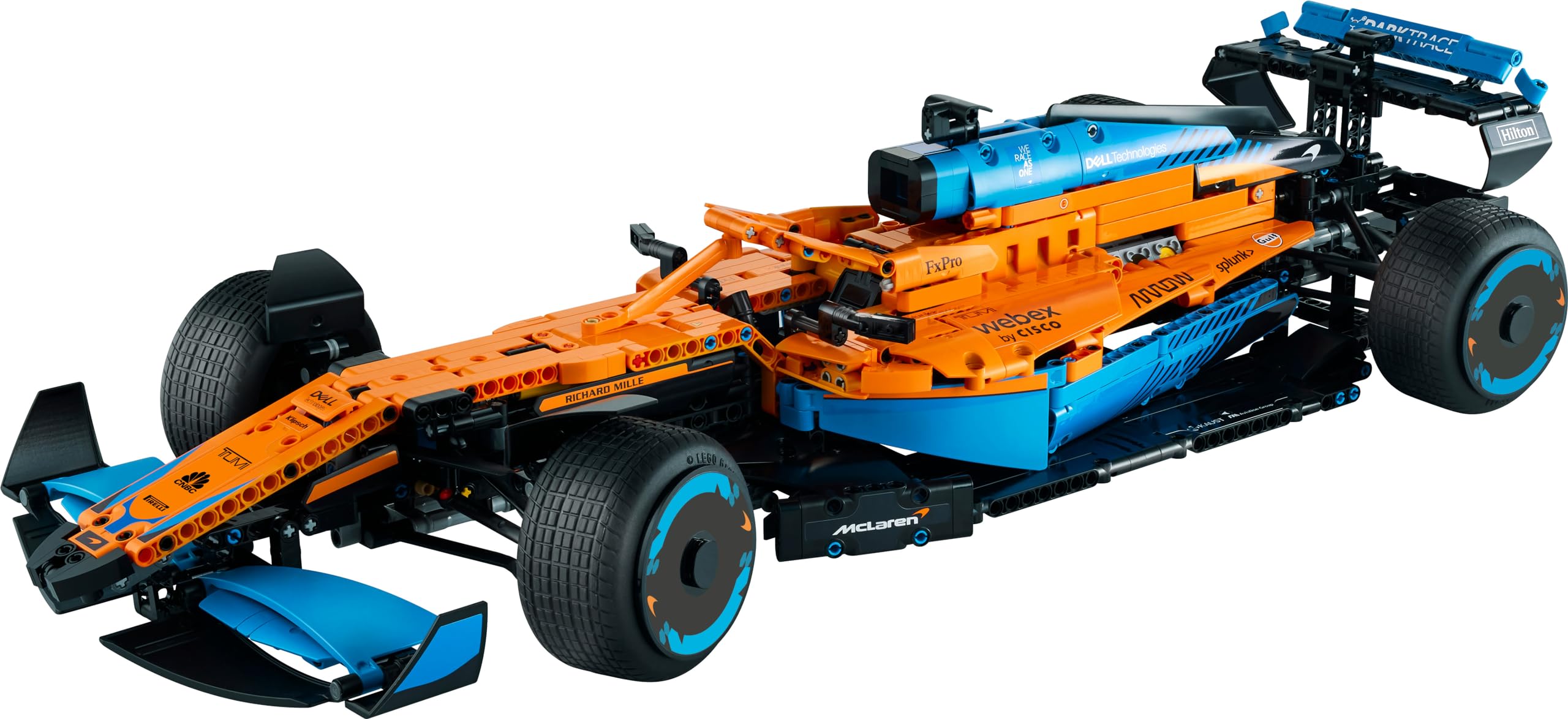 LEGO 42141 Technic McLaren Formula 1 2022 Replica Race Car Model Building Kit, F1 Motor Sport Set Collectible Home Decor