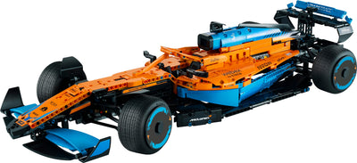 LEGO 42141 Technic McLaren Formula 1 2022 Replica Race Car Model Building Kit, F1 Motor Sport Set Collectible Home Decor