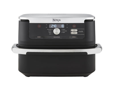 Ninja Foodi FlexDrawer Air Fryer, Dual Zone with Removable Divider, Large 10.4L Drawer, 7-in-1, Air-Fryer Uses No Oil, Air Fry, Roast, Bake, Max