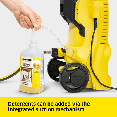 Kärcher K 2 Power Control Home pressure washer, pressure: max. 110 bar, flow rate: 360 l/h, area: 20 m²/h, water filter, weight: 4.0 kg,