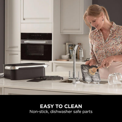 Ninja Foodi FlexDrawer Air Fryer, Dual Zone with Removable Divider, Large 10.4L Drawer, 7-in-1, Air-Fryer Uses No Oil, Air Fry, Roast, Bake, Max