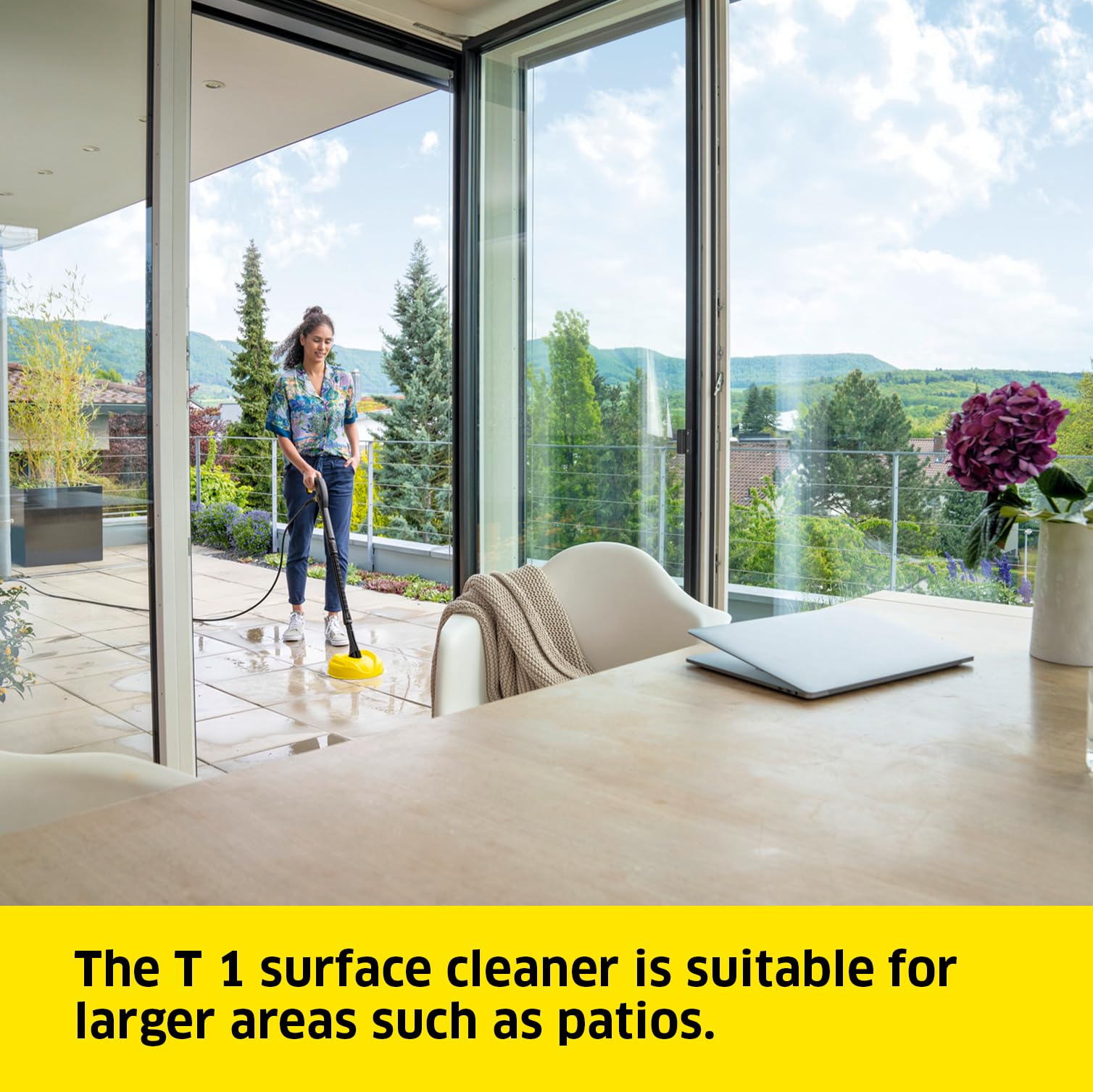 Kärcher K 2 Power Control Home pressure washer, pressure: max. 110 bar, flow rate: 360 l/h, area: 20 m²/h, water filter, weight: 4.0 kg,