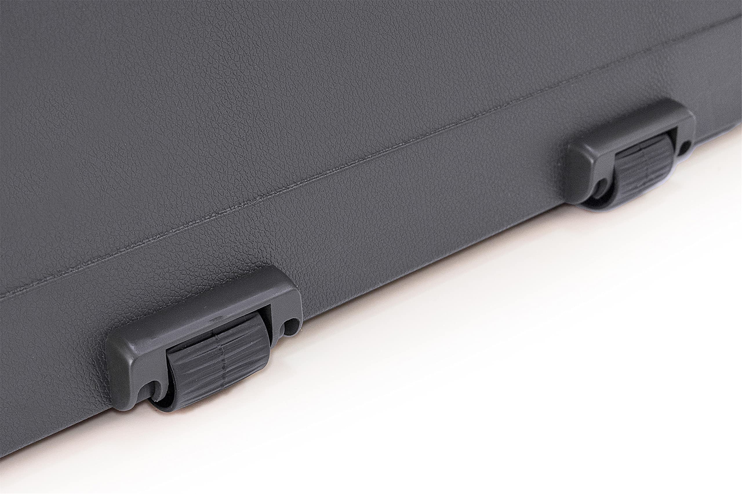 Keter Marvel+ 270L Outdoor 65% recycled Garden Furniture Storage Box Graphite Wood Panel Effect - Fade Free - All Weather Resistant - Safe and Secure