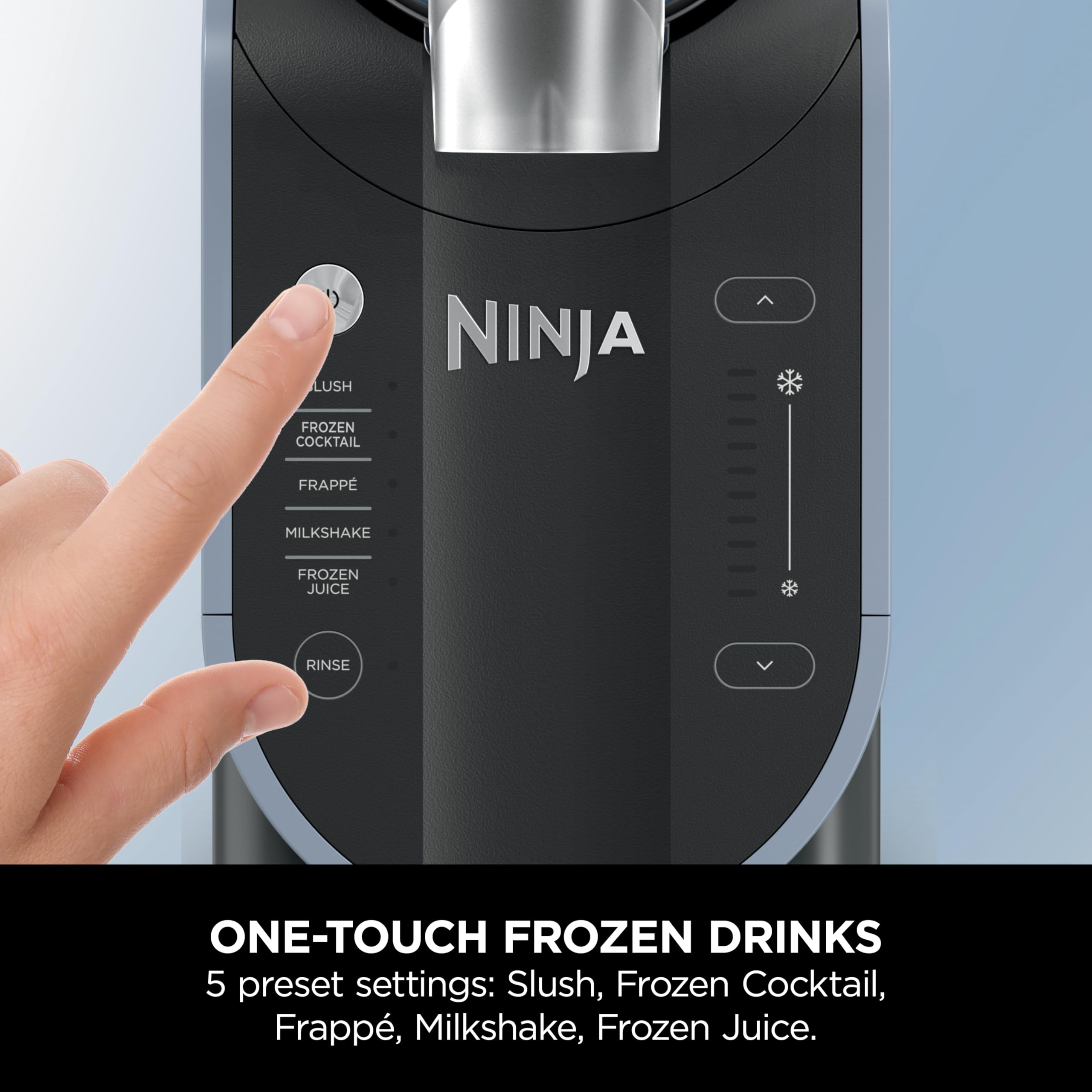 Ninja SLUSHi Frozen Drinks Maker, Create Slush, Frozen Cocktails, Frappe, Milkshakes & Frozen Juice, No Ice or Preperation Needed, WhisperChill