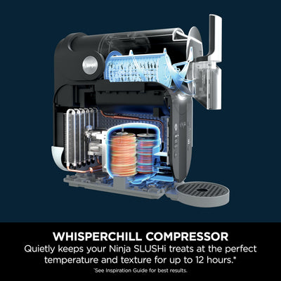 Ninja SLUSHi Frozen Drinks Maker, Create Slush, Frozen Cocktails, Frappe, Milkshakes & Frozen Juice, No Ice or Preperation Needed, WhisperChill