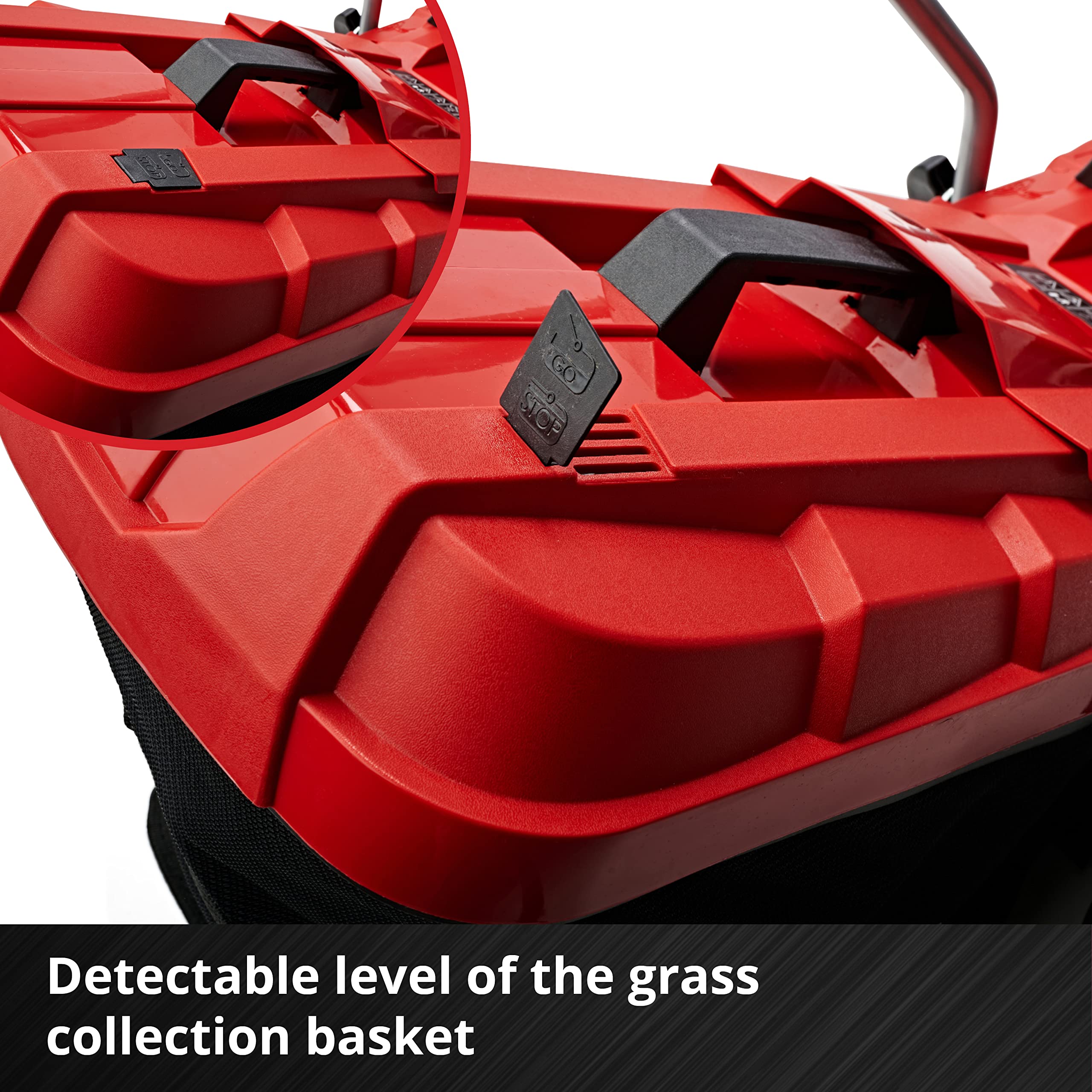 Einhell Power X-Change 18/33 Cordless Lawnmower With Battery and Charger - 18V, Brushless Motor, 33cm Cutting Width, 30L Grass Box, 5 Cutting Heights