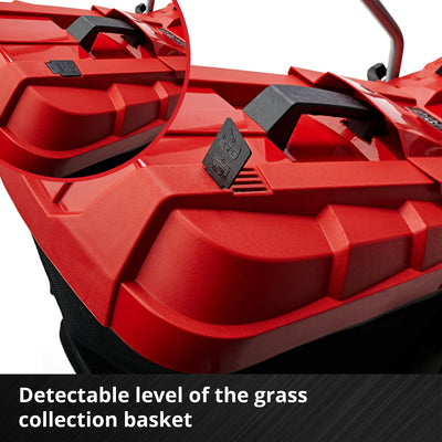 Einhell Power X-Change 18/33 Cordless Lawnmower With Battery and Charger - 18V, Brushless Motor, 33cm Cutting Width, 30L Grass Box, 5 Cutting Heights