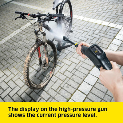 Kärcher K 3 Power Control pressure washer, pressure: max. 120 bar, flow rate: 380 l/h, area coverage: 25 m²/h, water filter, weight: 4.4 kg,