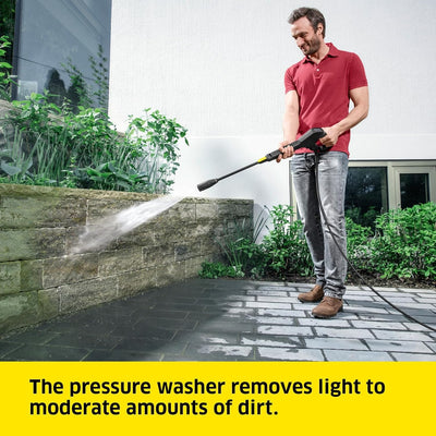 Kärcher K 3 Power Control pressure washer, pressure: max. 120 bar, flow rate: 380 l/h, area coverage: 25 m²/h, water filter, weight: 4.4 kg,