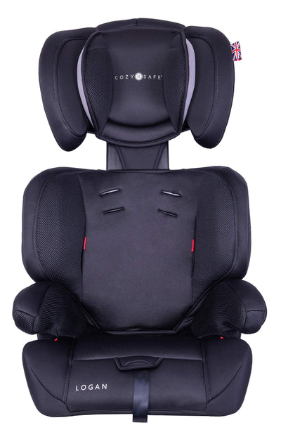 Cozy N Safe Logan Group 1/2/3 Car Seat 9-36kg, 9 Months to 12 Years, 5 Point Harness, Forward Facing, Side Impact Protection, Adjustable Headrest,